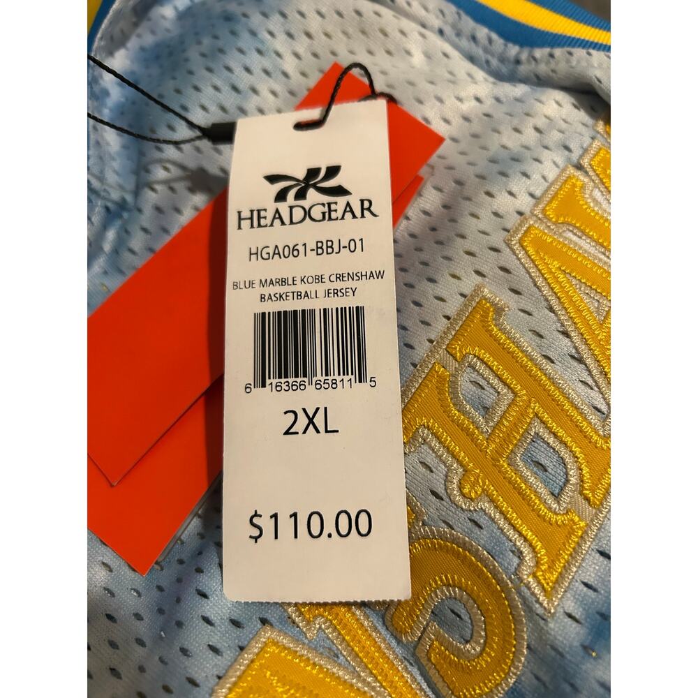 NWT Kobe Bryant Headgear Classics Jersey 2XL - Picture 6 of 6